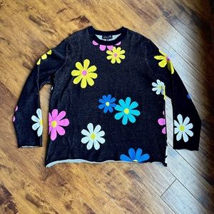 dELiA*s by dollskill knit flower power sweater XXL